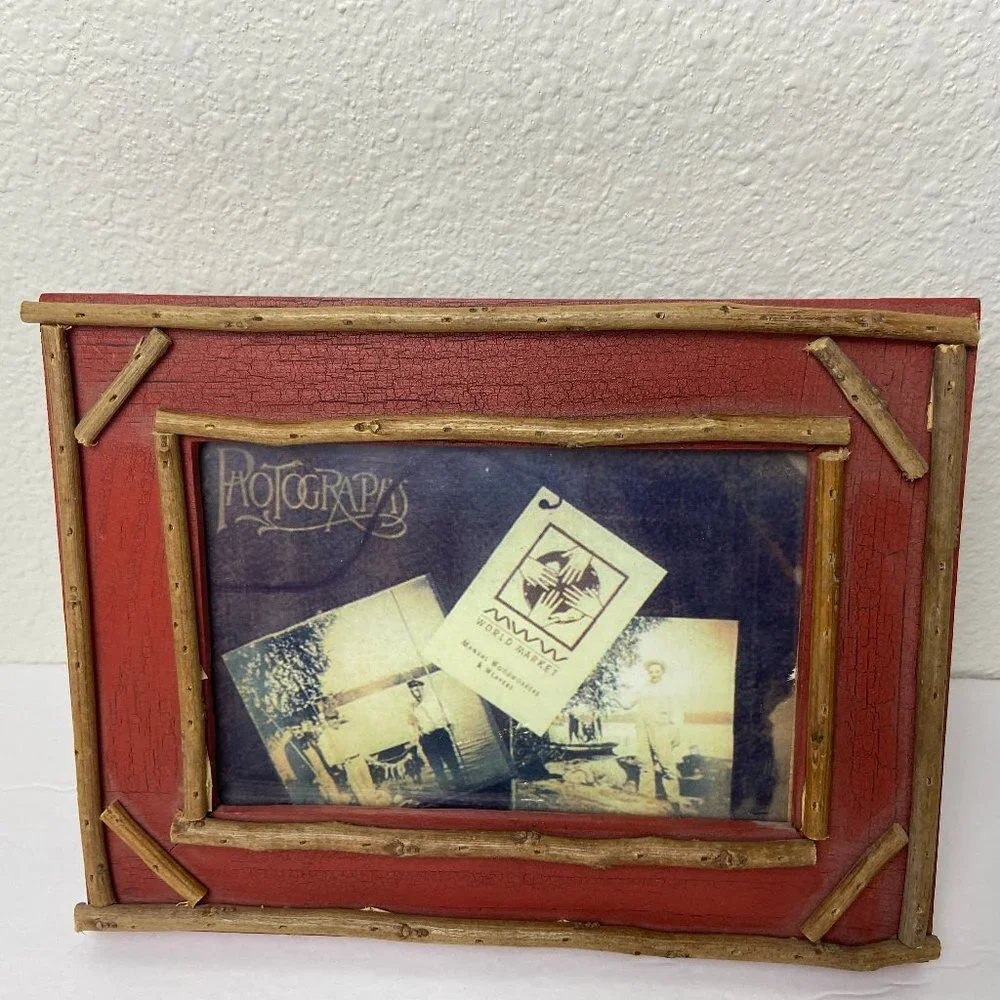 Vintage Rustic Picture Frame